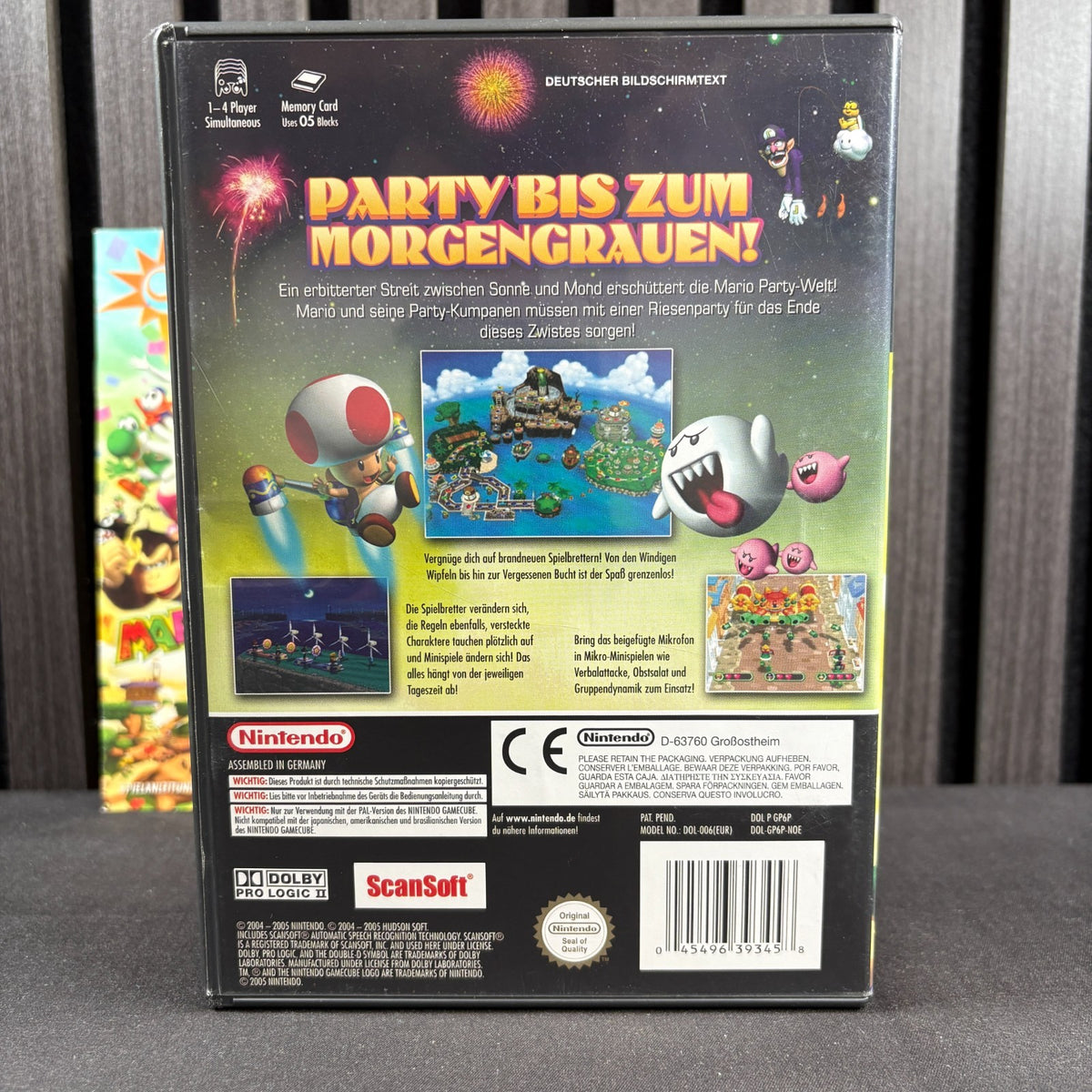 Mario Party 6 Nintendo GameCube GC CIB Partyspiel – Originalfoto 4