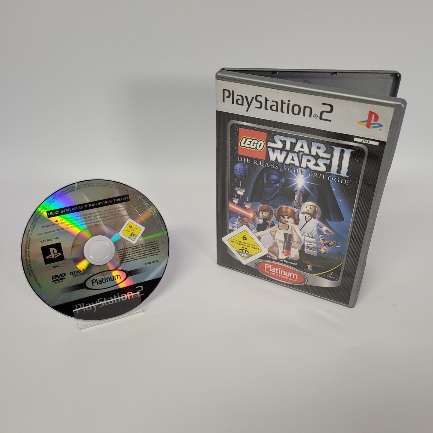 Sony Playstation 2 Slim Konsole mit Controller und Spiel | Refurbished