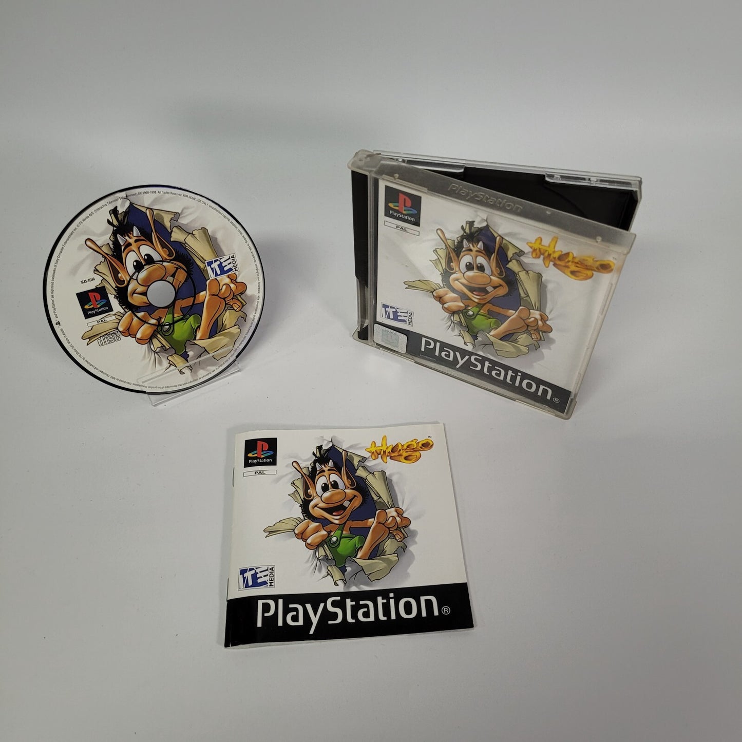 Sony PlayStation 1 Konsole Blau/Grau inkl. Spiel | Refurbished