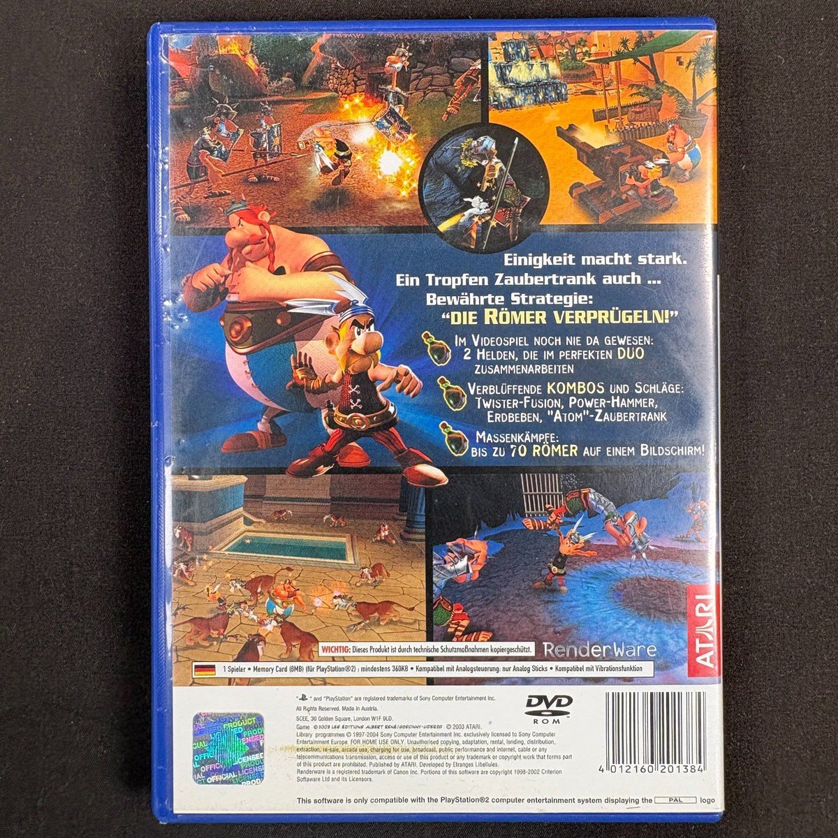 Asterix & Obelix XXL hinten