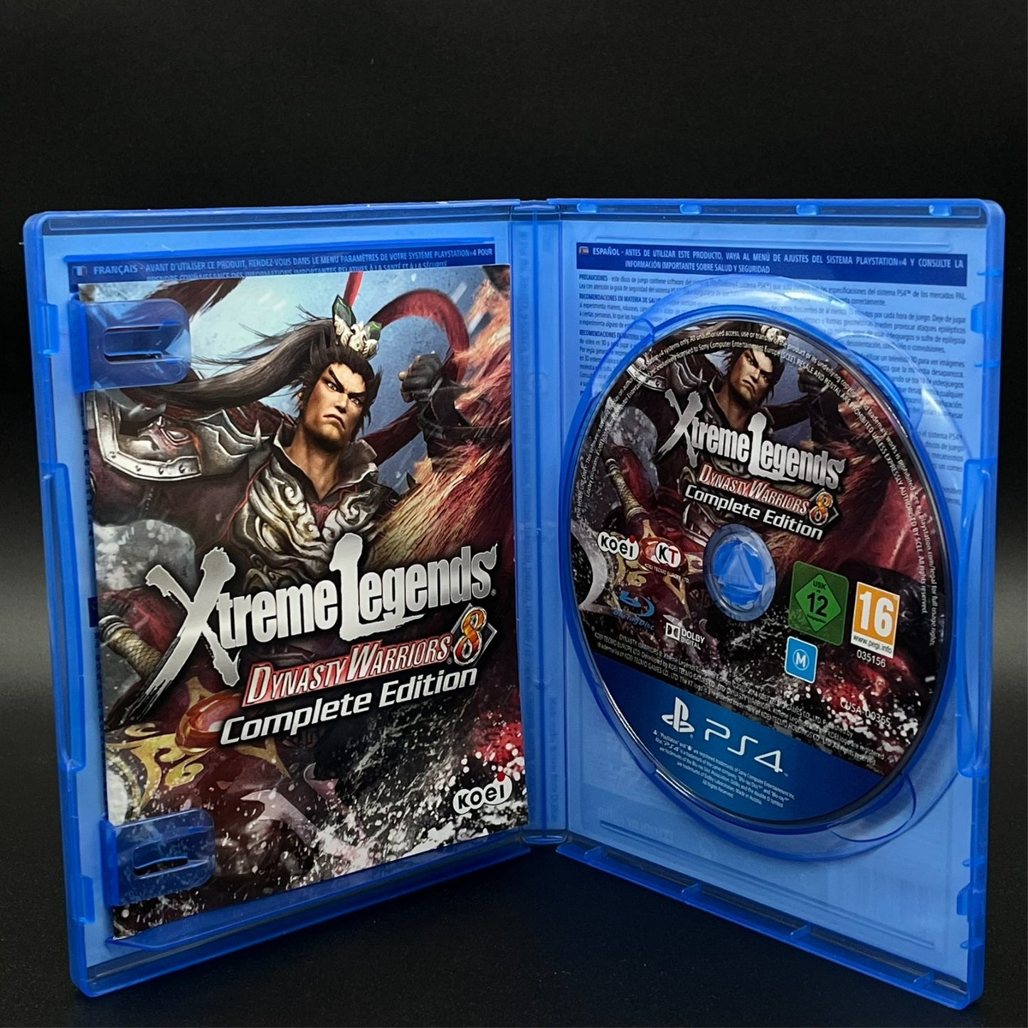 Dynasty Warriors 8 Xtreme Legends Complete Edition PS4 Cover Vorderseite