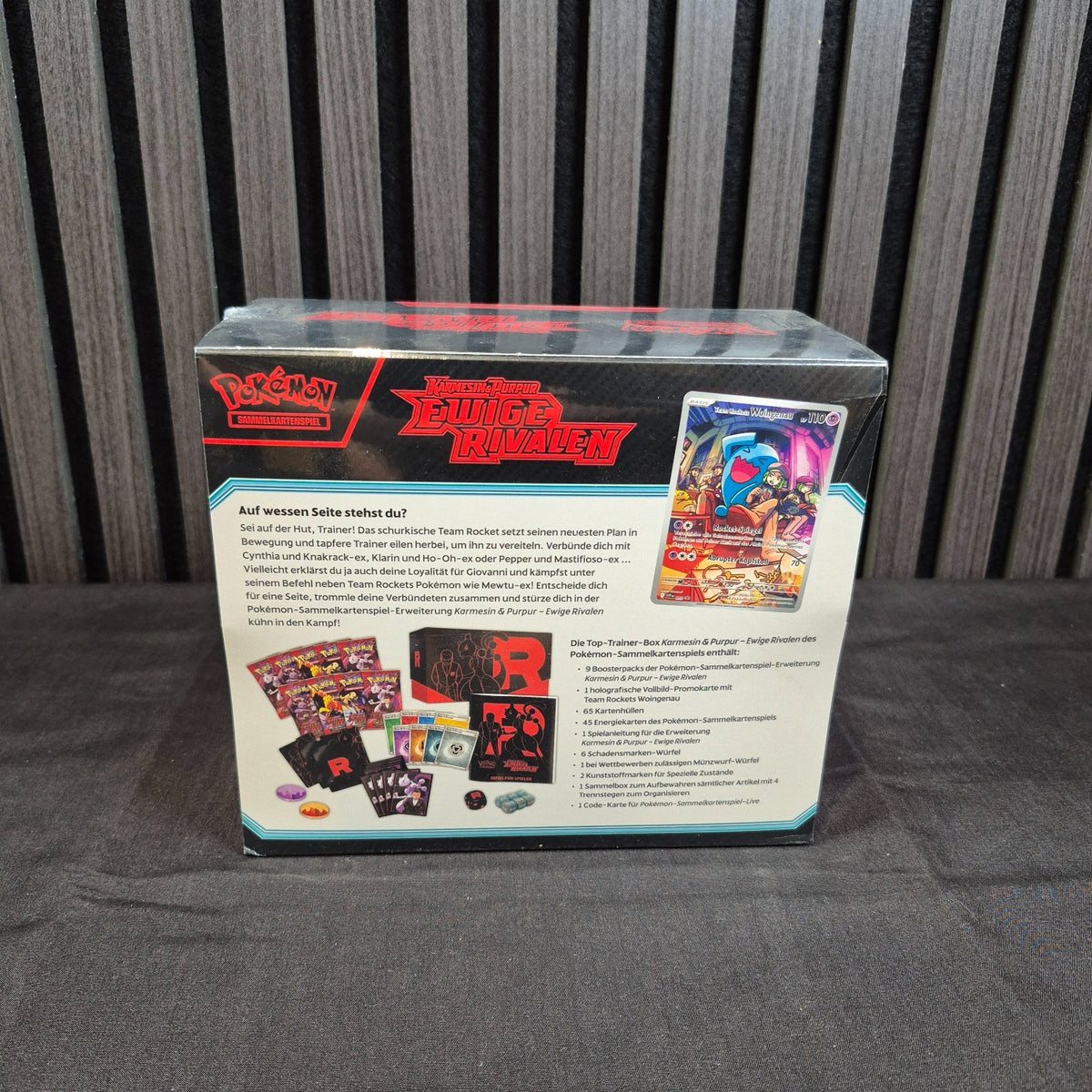 Pokémon Ewige Rivalen Top-Trainer-Box Deutsch original versiegelt