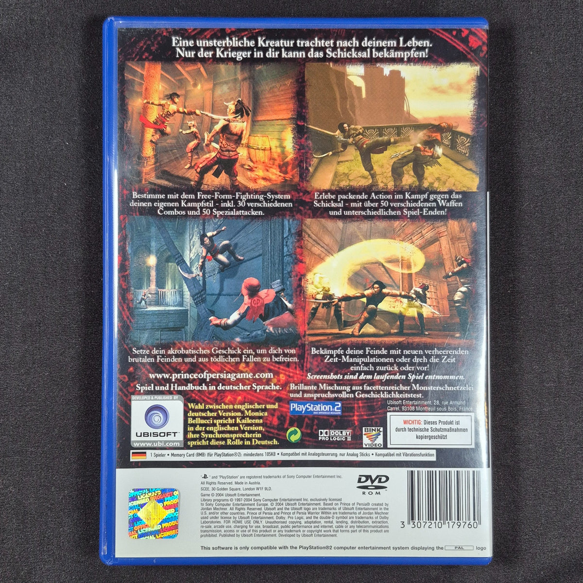 Prince of Persia: Warrior Within für PS2 – Produktfoto 2