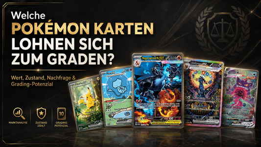 Welche Pokémon Karten lohnen sich zum Graden?