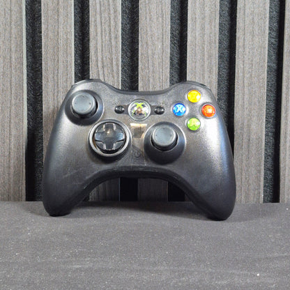 Original Xbox 360 Wireless Controller Schwarz – Vorderseite