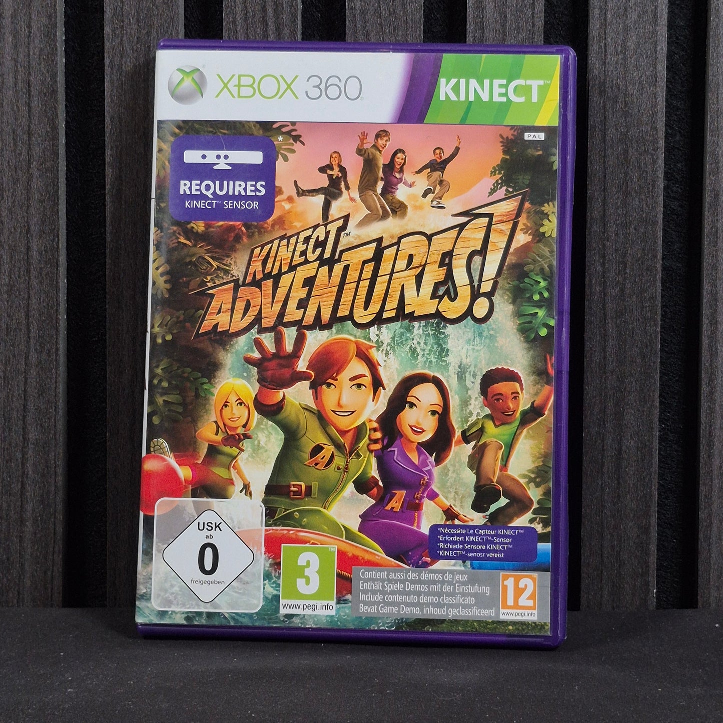 Kinect Adventures Xbox 360 – Vorderseite