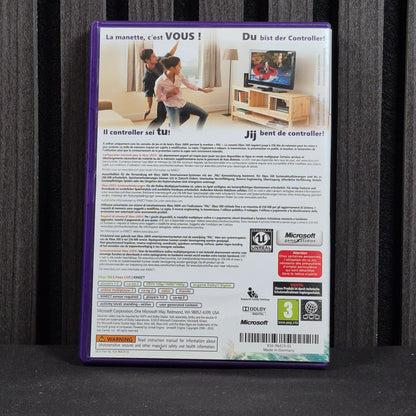 Kinect Adventures Xbox 360 – Rückseite