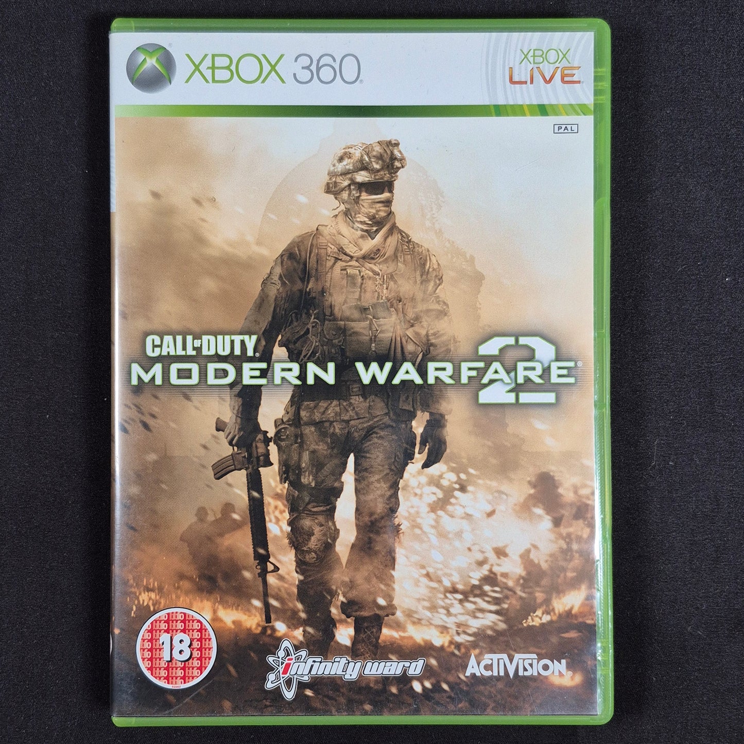 Call of Duty Modern Warfare 2 Xbox 360 PAL UK CIB – Vorderseite