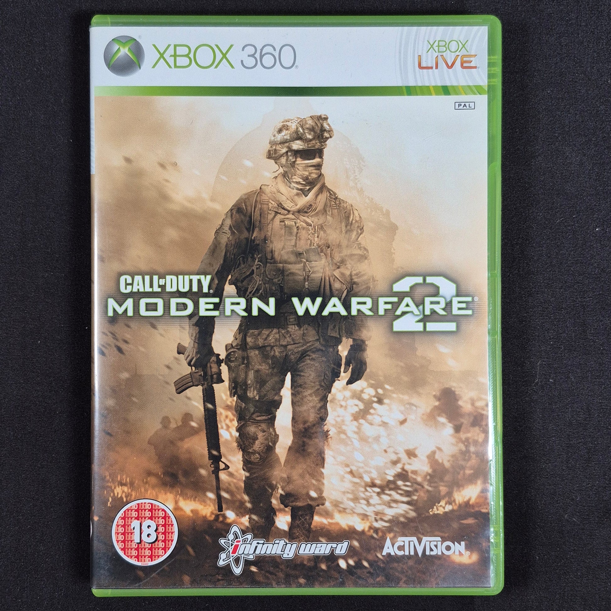 Call of Duty Modern Warfare 2 Xbox 360 PAL UK CIB – Vorderseite