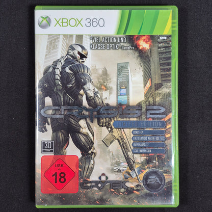 Crysis 2 Limited Edition Xbox 360 PAL Deutsch CIB – Vorderseite
