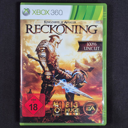 Kingdoms of Amalur Reckoning Xbox 360 PAL 100 Prozent Uncut CIB – Vorderseite