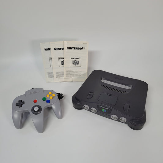 Nintendo 64 Konsole inkl. Controller (Grau) | Refurbished