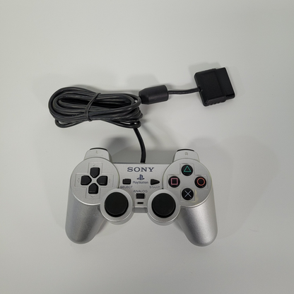 Sony Playstation 2 Slim Konsole mit Controller und Spiel | Refurbished