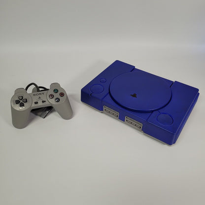 Sony PlayStation 1 Konsole Blau/Grau inkl. Spiel | Refurbished