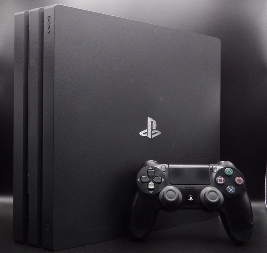 Sony PlayStation 4 Pro 1TB Konsole - Schwarz | inkl. Spiel