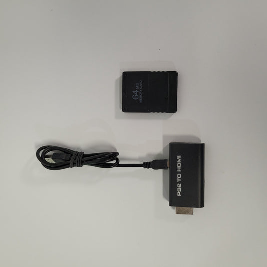 Sony Playstation 2 Slim Konsole mit Controller und Spiel | Refurbished