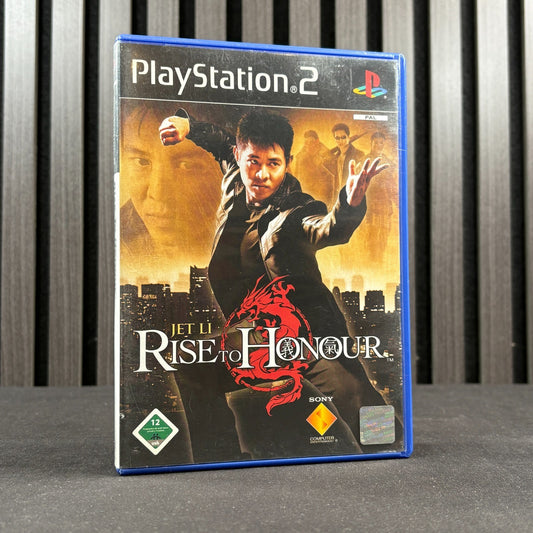 Jet Li Rise to Honour PS2 PlayStation 2 PAL Deutsch CIB – Originalfoto 1