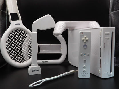Nintendo Wii Bundle mit Zubehör + Remote | Refurbished