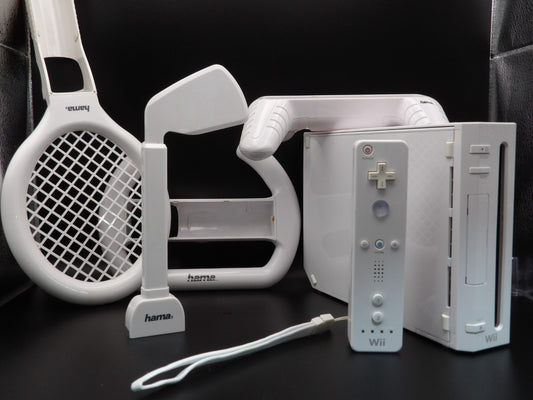 Nintendo Wii Bundle mit Zubehör + Remote | Refurbished
