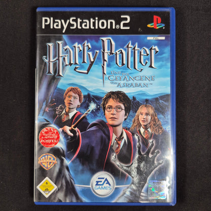 Harry Potter und der Gefangene von Askaban PS2 PAL / Europa mit Hülle, Disc und Anleitung – Vorderseite