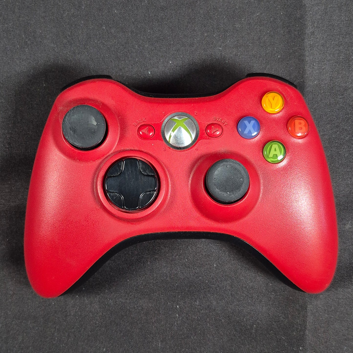 Original Xbox 360 Controller Rot Resident Evil 5 Edition – Vorderseite
