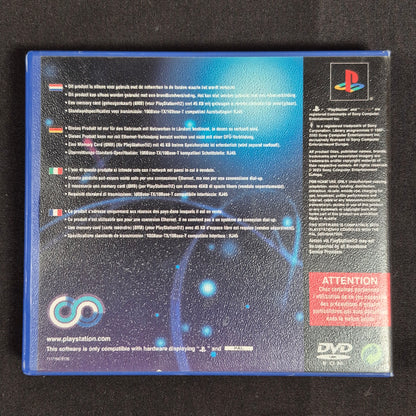 PlayStation 2 Network Access Disc PS2 PAL / Europa mit Hülle, Disc und Anleitung – Rückseite