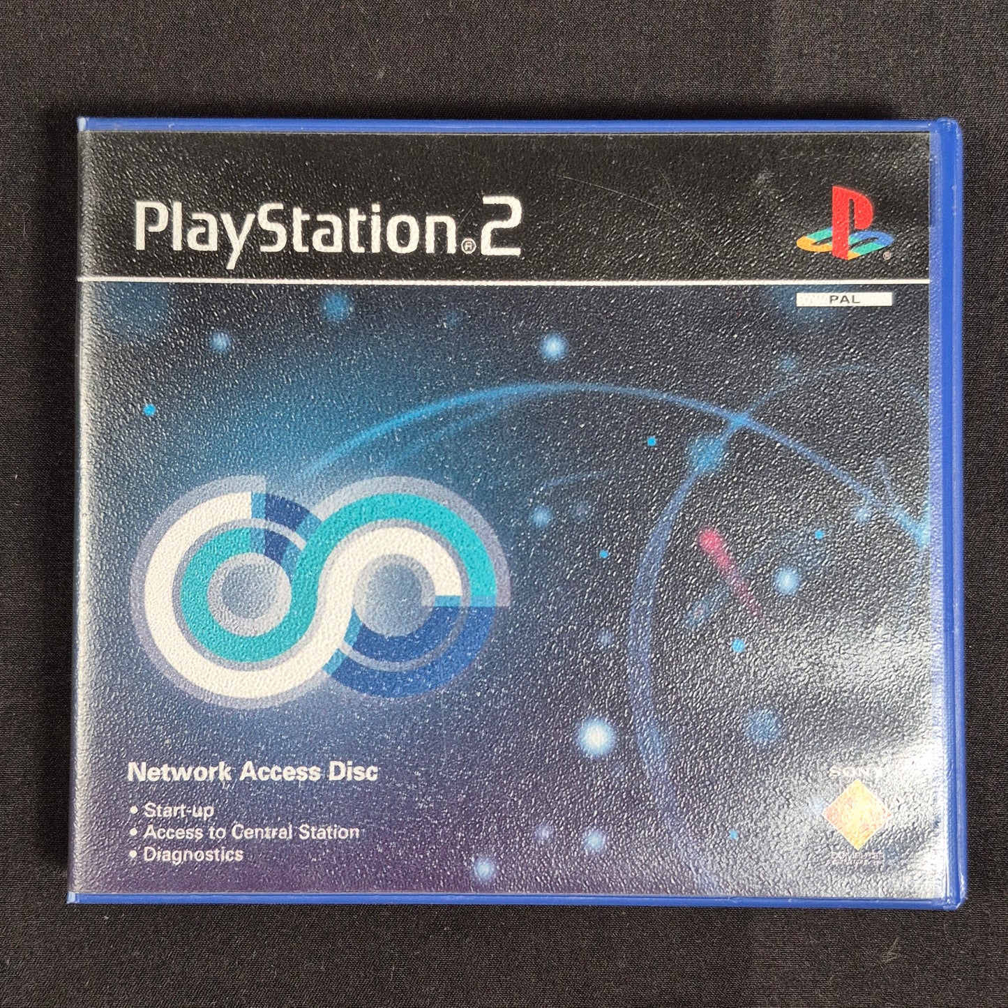 PlayStation 2 Network Access Disc PS2 PAL / Europa mit Hülle, Disc und Anleitung – Vorderseite
