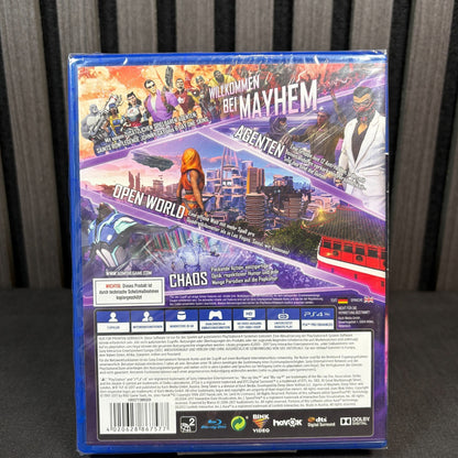 Agents of Mayhem PS4 Cover Rückseite