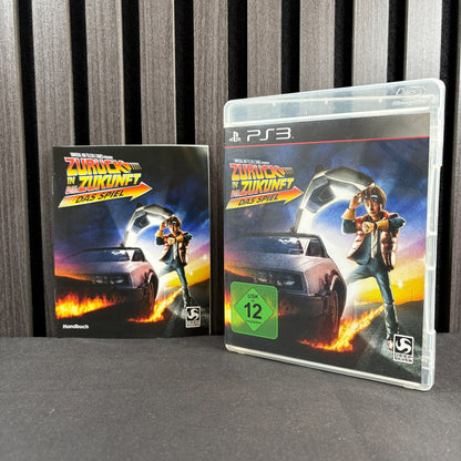 Back to the Future The Game PS3 Originalhülle mit Anleitung Vorderseite