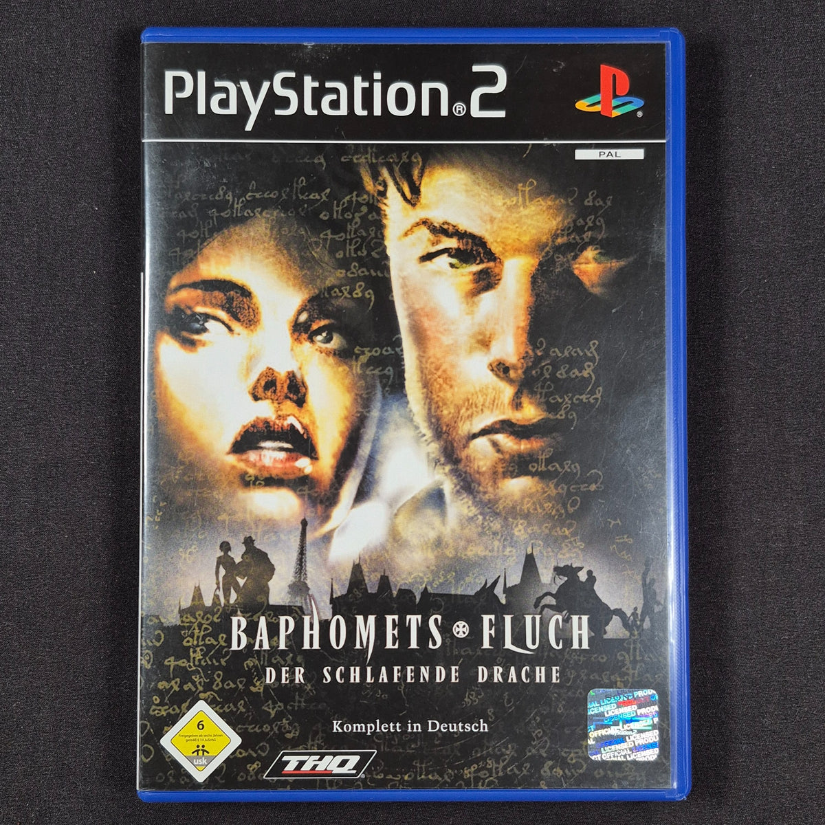 Baphomets Fluch: Der schlafende Drache für PS2 – Produktfoto 1