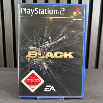 Black PS2 Vorderseite