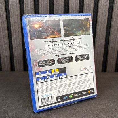 Bloodborne für PS4 PAL Cover Rückseite