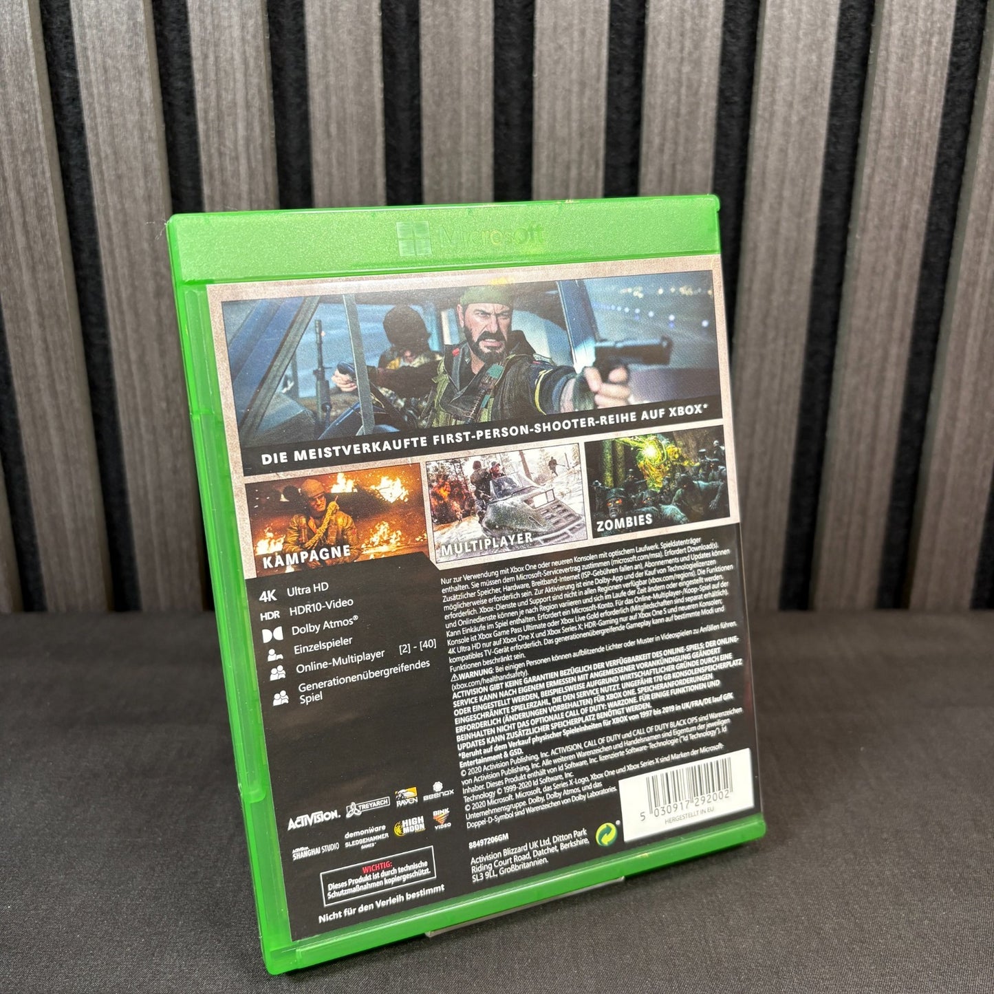 Call of Duty Black Ops Cold War Xbox One Rückseite