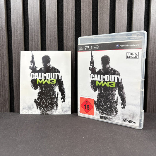 Call of Duty Modern Warfare 3 PS3 PAL Hülle Vorderseite