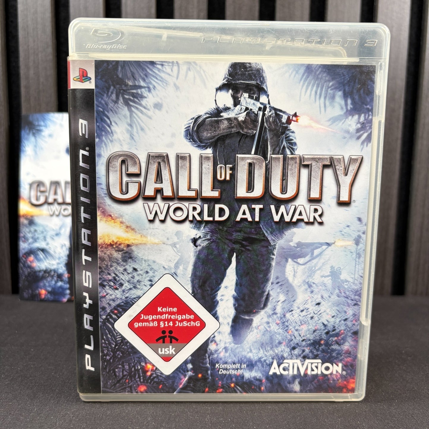 Detailansicht von Call of Duty World at War PS3 Cover