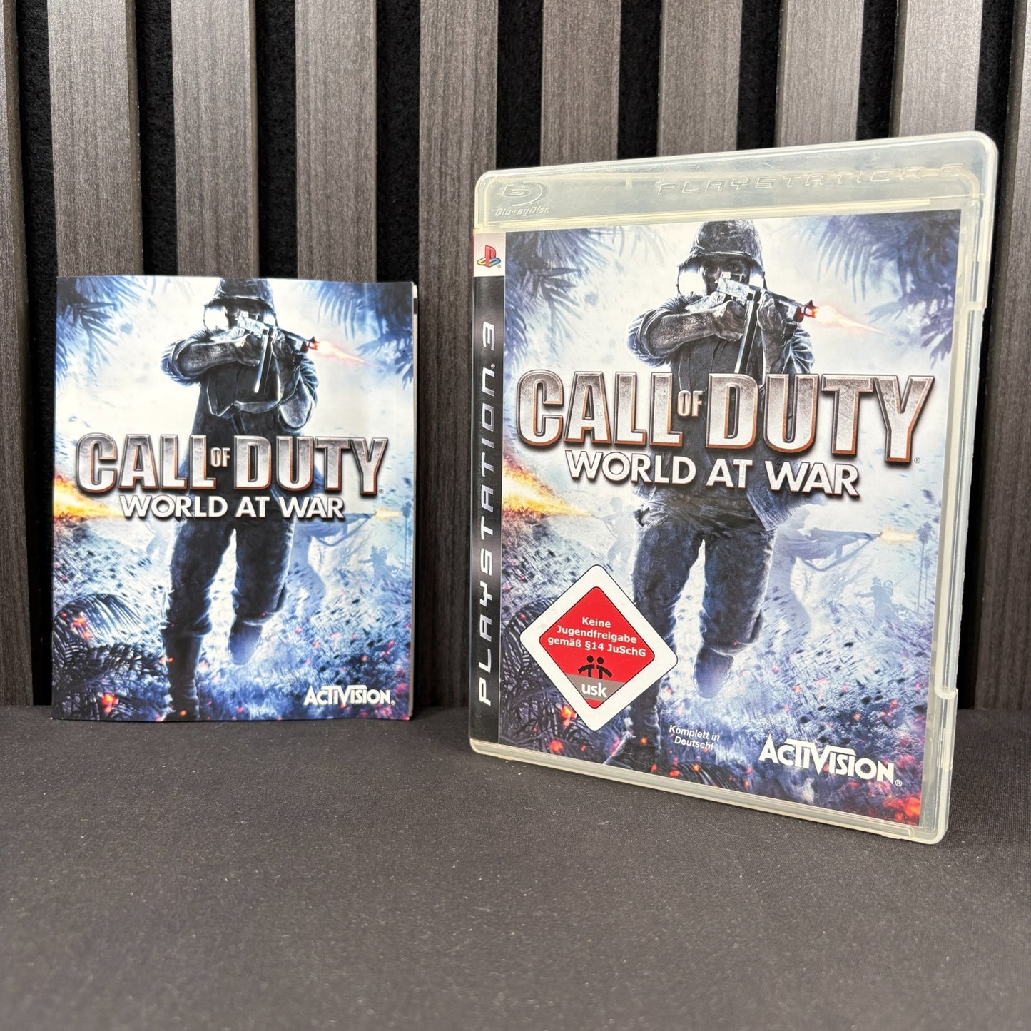 Call of Duty World at War PS3 PAL CIB Vorderseite