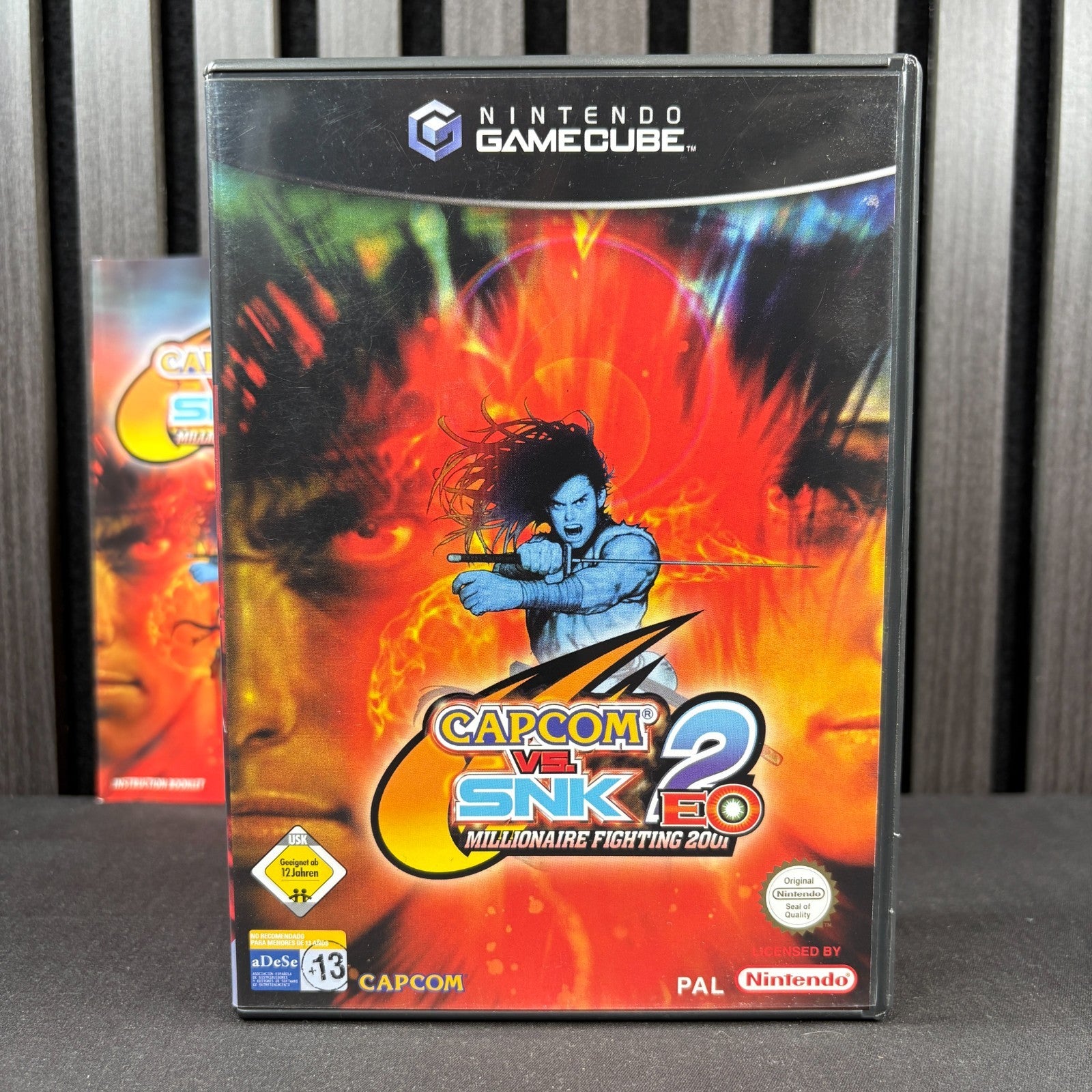 Capcom vs SNK EO Nintendo GameCube Cover Vorderseite