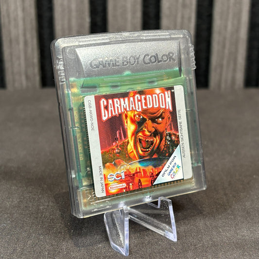 Carmageddon Game Boy Color Modul Vorderseite