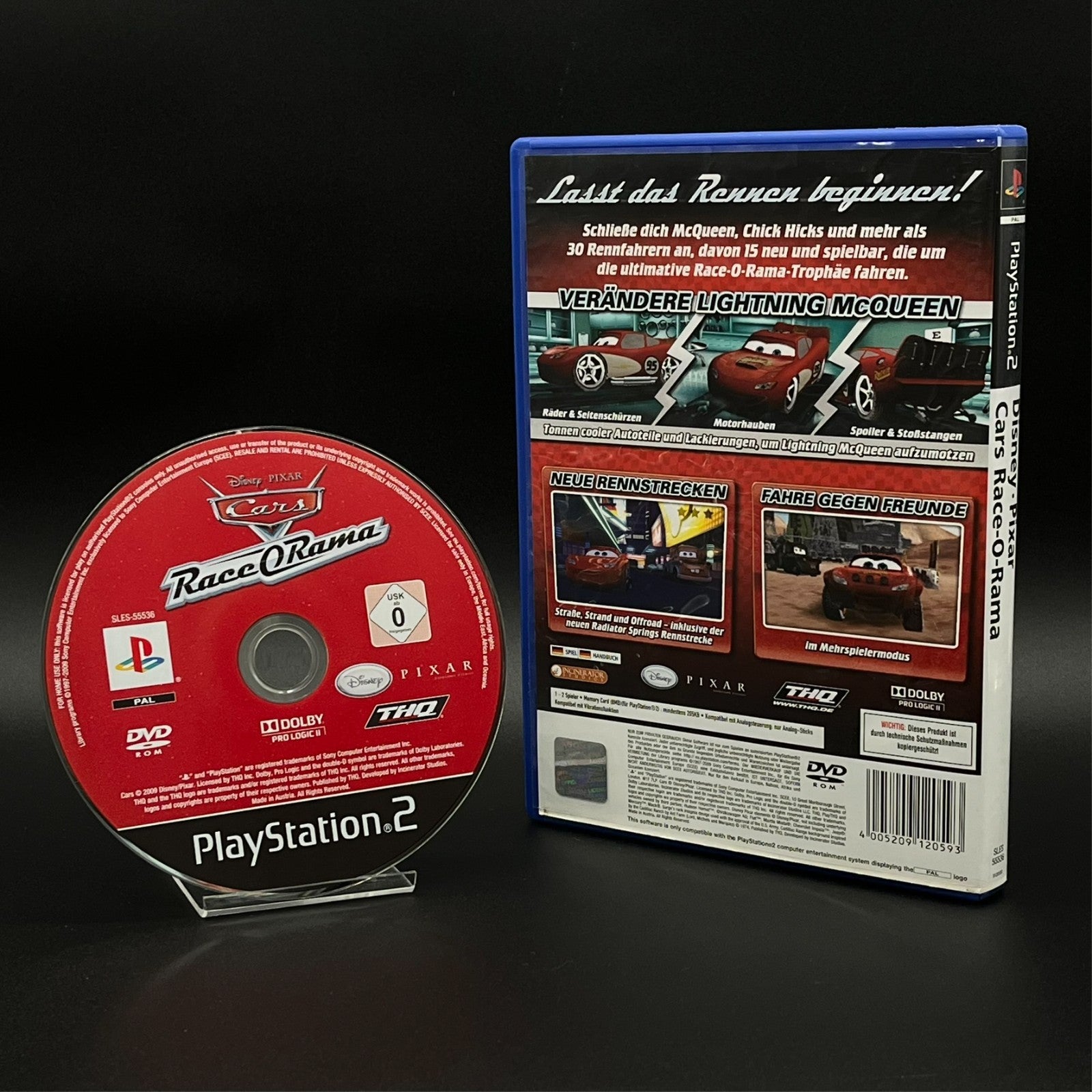 Cars Race O Rama PS2 Rückansicht