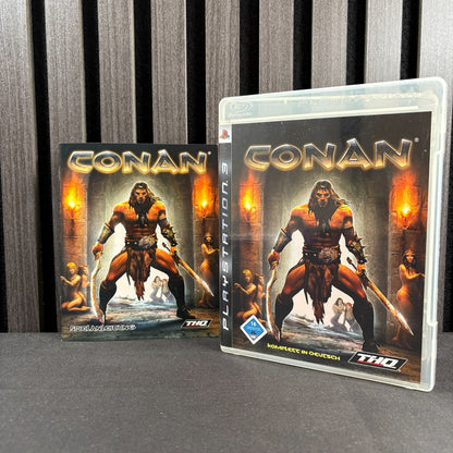 Conan PS3 Originalhülle mit Anleitung Vorderseite