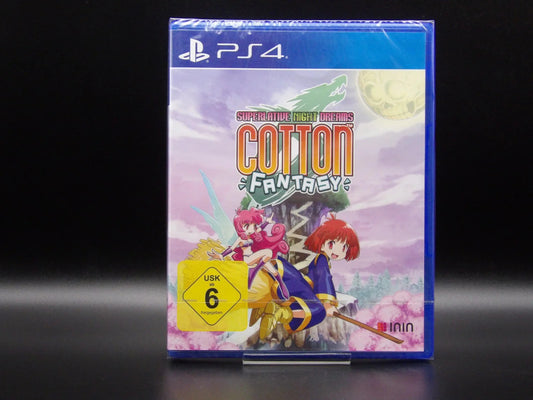 Cotton Fantasy PS4 Vorderansicht Neu Sealed