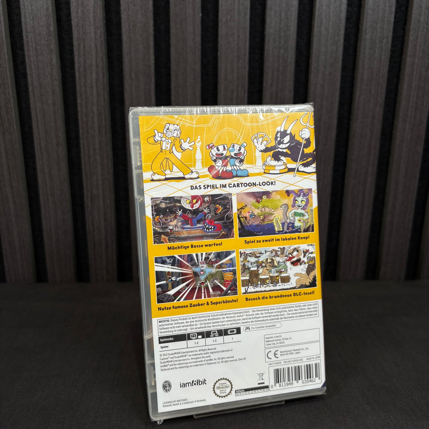 Cuphead inkl. DLC The Delicious Last Course Nintendo Switch - Neu & Sealed