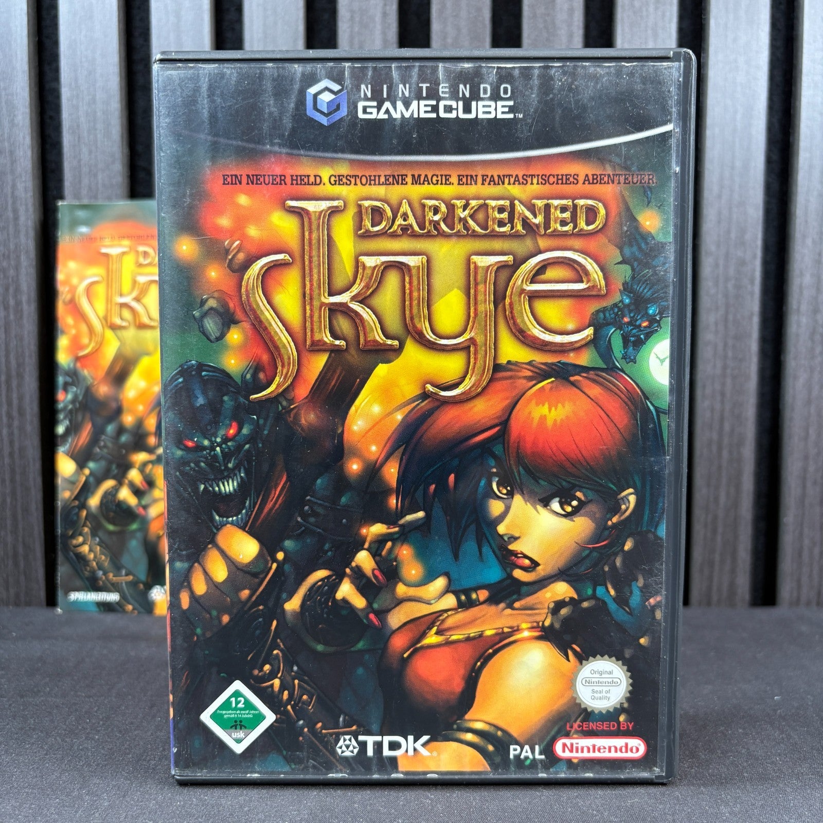 Darkened Skye Nintendo GameCube Cover Vorderseite
