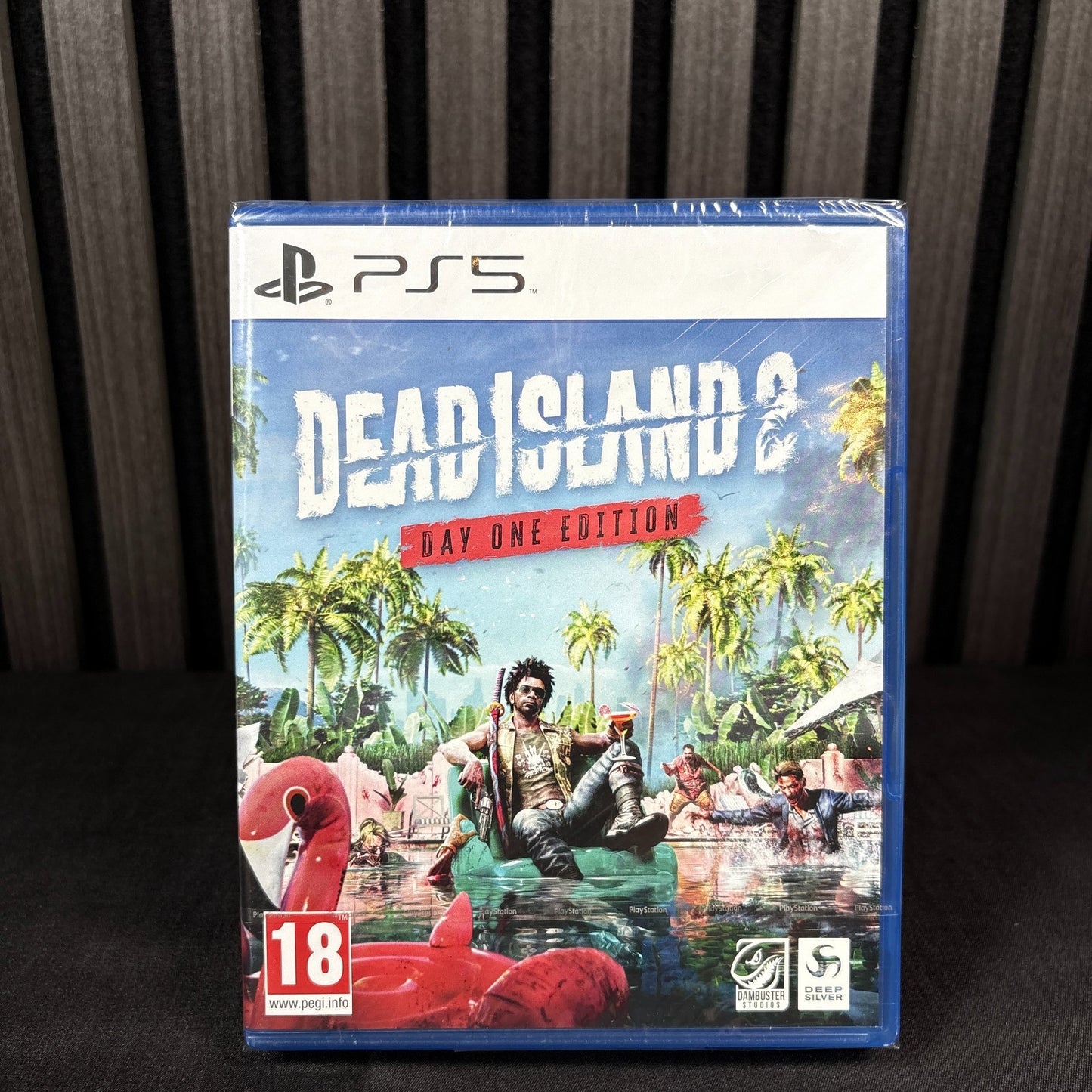 Dead Island 2 Day One Edition PS5 Hülle Vorderseite Detailaufnahme Neu OVP