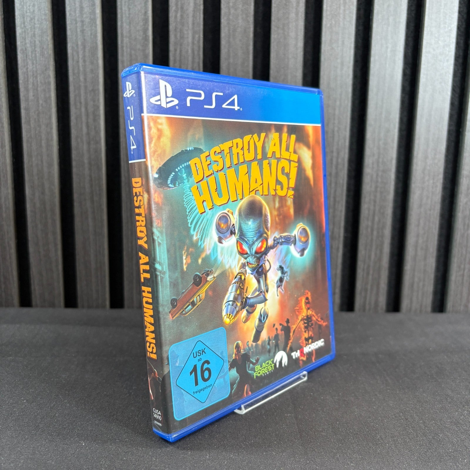 Destroy All Humans PS4 Cover Vorderseite