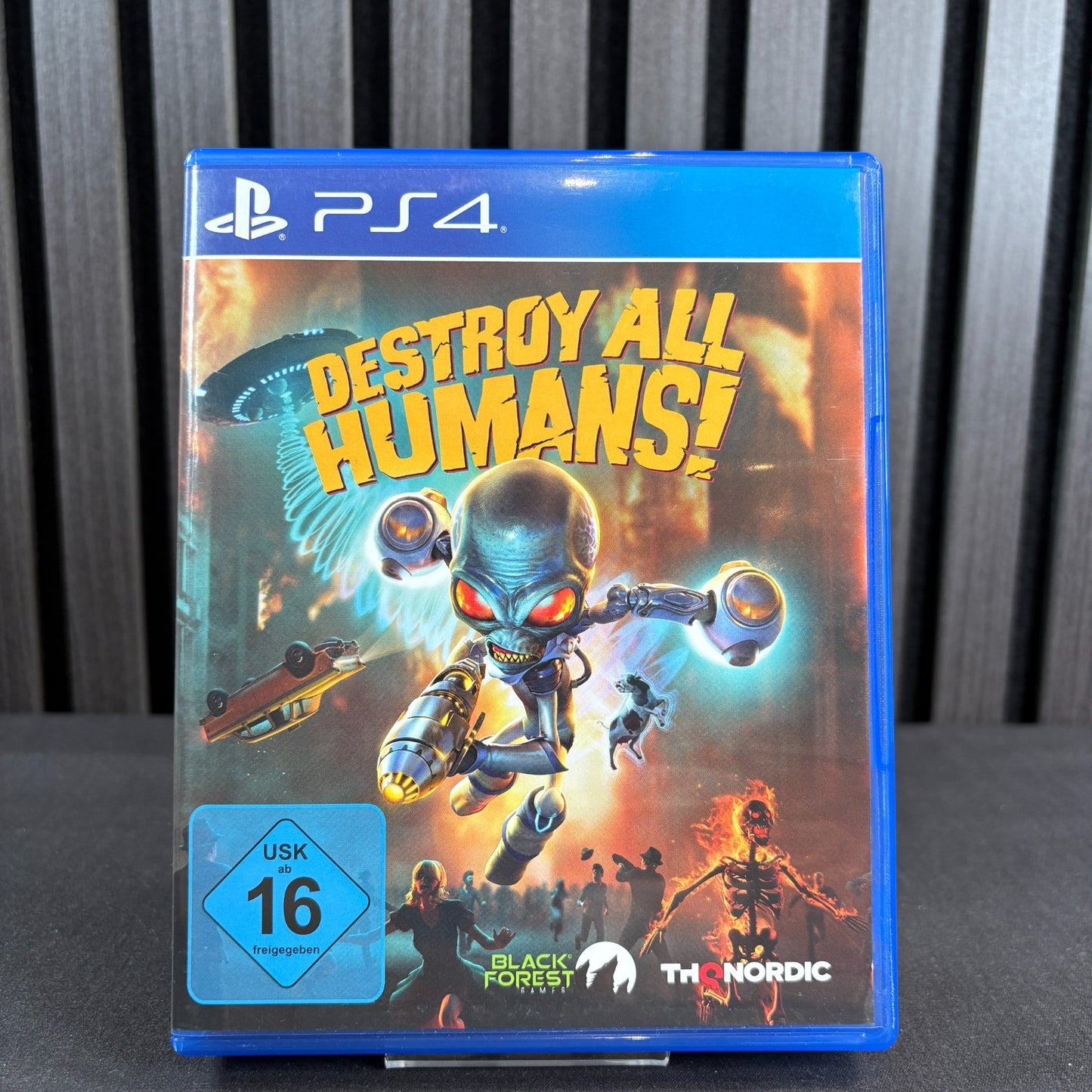 Destroy All Humans PS4 Vorderseite