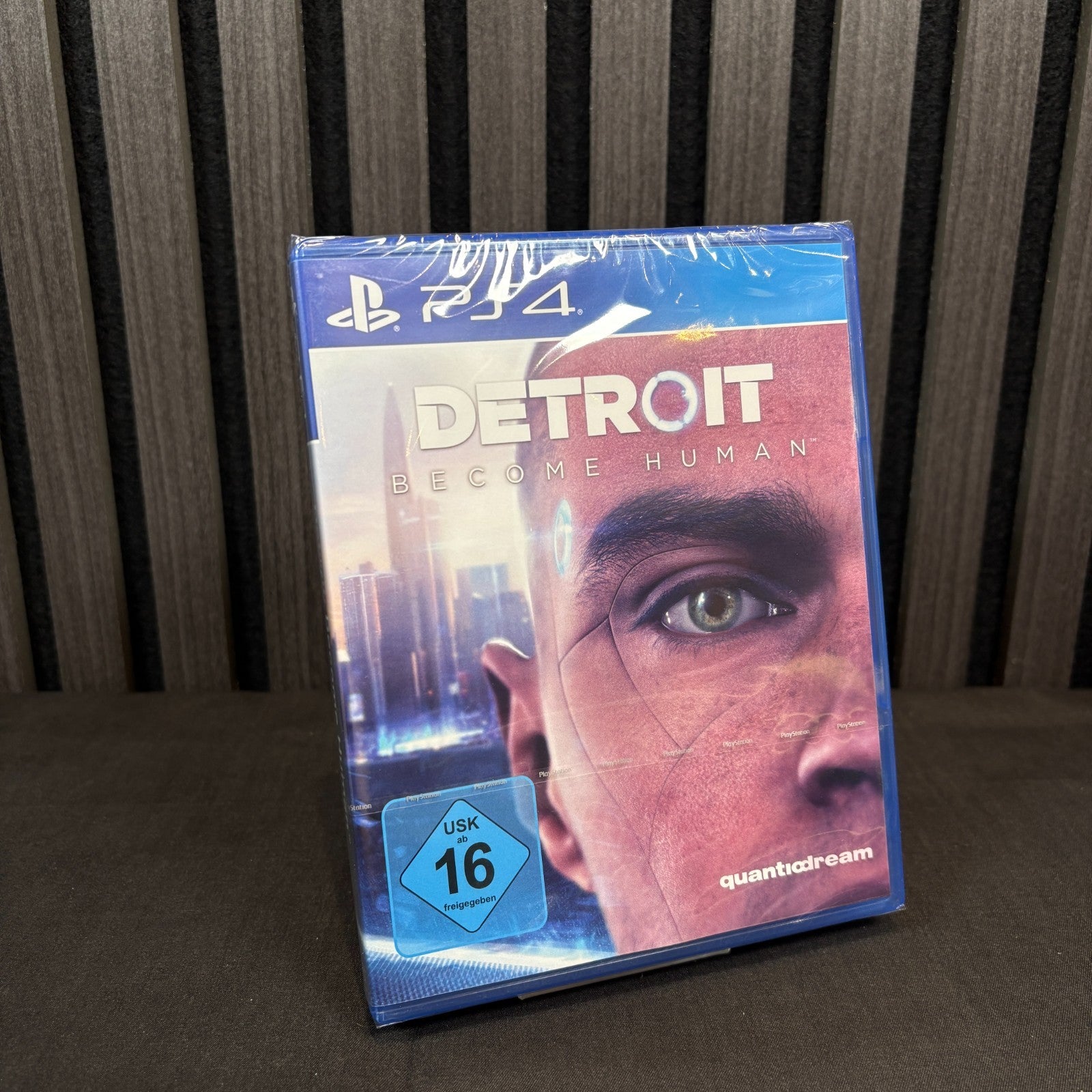 Detroit Become Human PS4 Front Cover neu sealed PAL