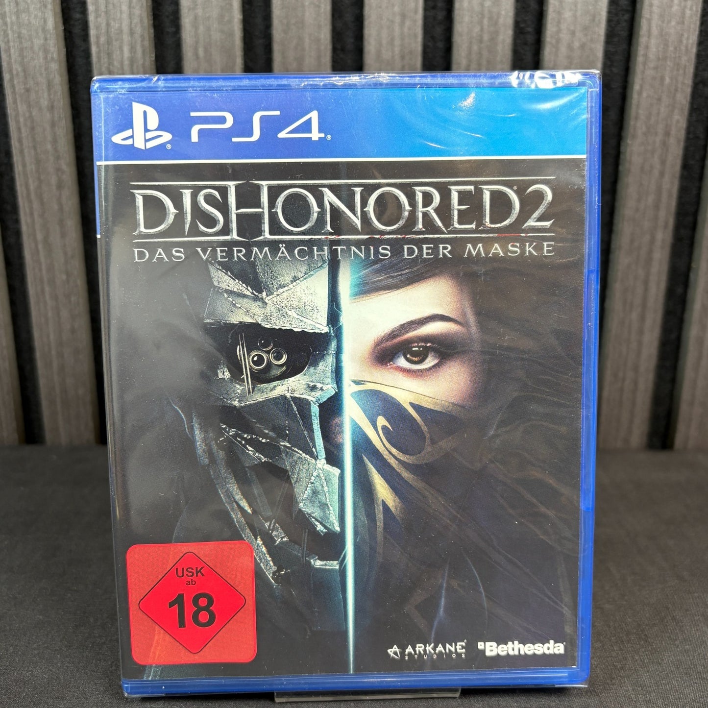 Detailansicht von Dishonored 2 Das Vermächtnis der Maske PS4 Neu OVP