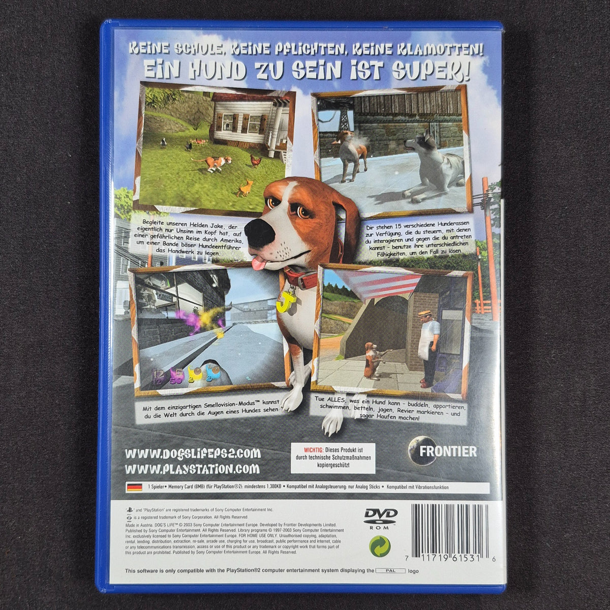 Dog's Life – Die Geschichte eines kleinen Hundes für PS2 – Produktfoto 2