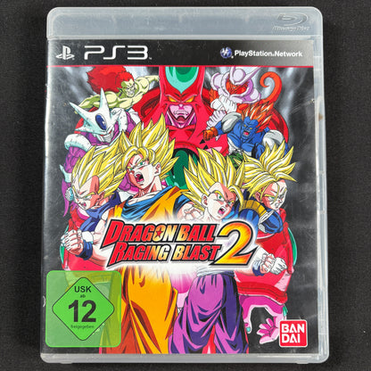 Dragon Ball Raging Blast 2 PS3 PAL deutsche Version Vorderseite